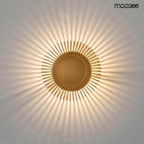 Nástenná lampa Sunny zlatá