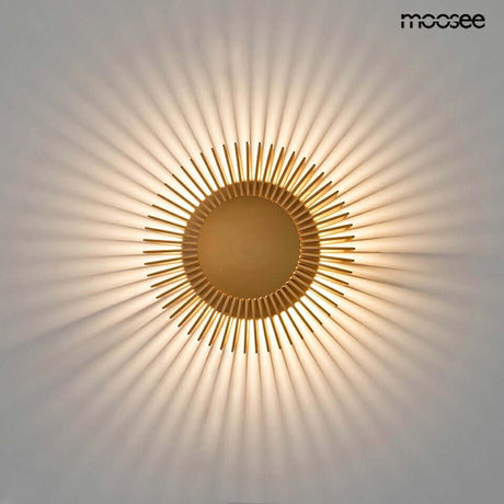 Nástenná lampa Sunny zlatá
