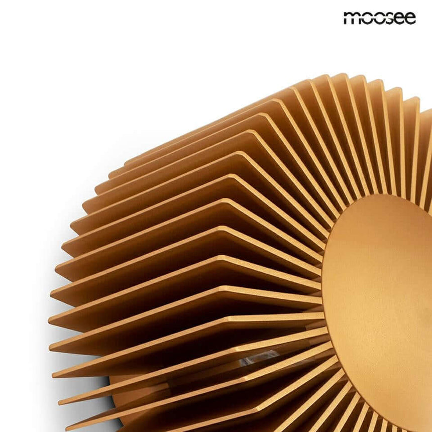 Nástenná lampa Sunny zlatá