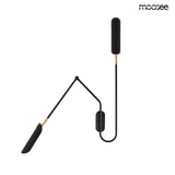 Nástenná lampa Tenta čierna