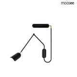 Nástenná lampa Tenta čierna