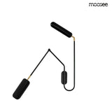 Nástenná lampa Tenta čierna