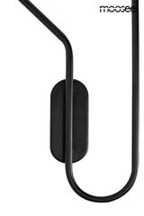 Nástenná lampa Tenta čierna