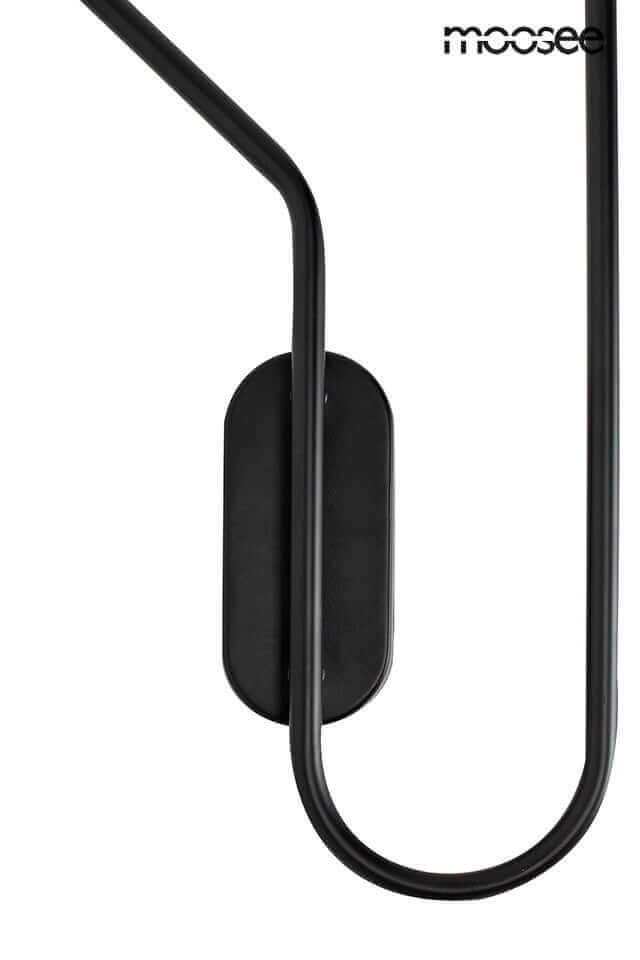 Nástenná lampa Tenta čierna