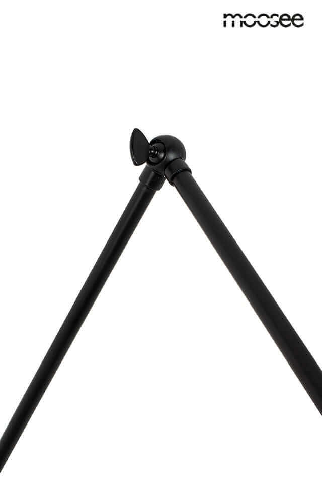 Nástenná lampa Tenta čierna