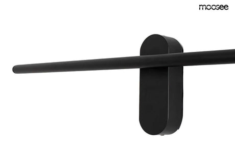 Nástenná lampa Tobia čierna