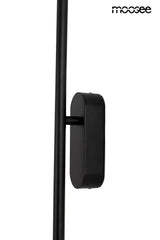 Nástenná lampa Tobia čierna