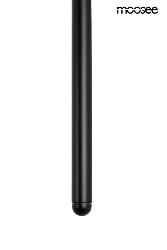 Nástenná lampa Tobia čierna