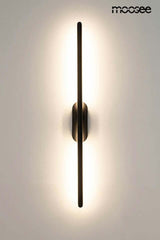 Nástenná lampa Tobia čierna