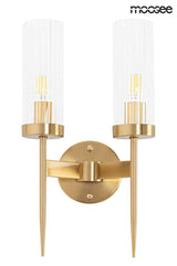 6. Nástenná lampa Torch Twin zlatá