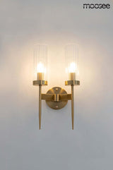 6. Nástenná lampa Torch Twin zlatá