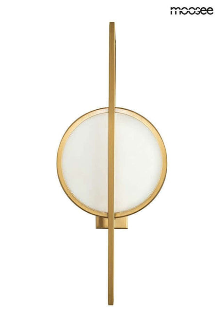 Nástenná lampa Troya zlatá