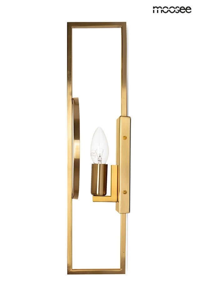 Nástenná lampa Troya zlatá