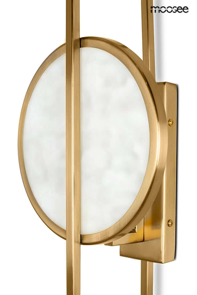 Nástenná lampa Troya zlatá