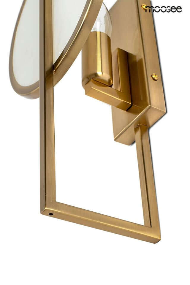 Nástenná lampa Troya zlatá