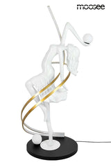 Stojacia lampa Dancing Queen biela