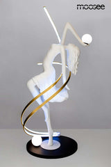 Stojacia lampa Dancing Queen biela