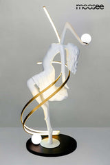 Stojacia lampa Dancing Queen biela