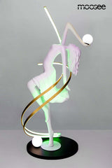 Stojacia lampa Dancing Queen biela