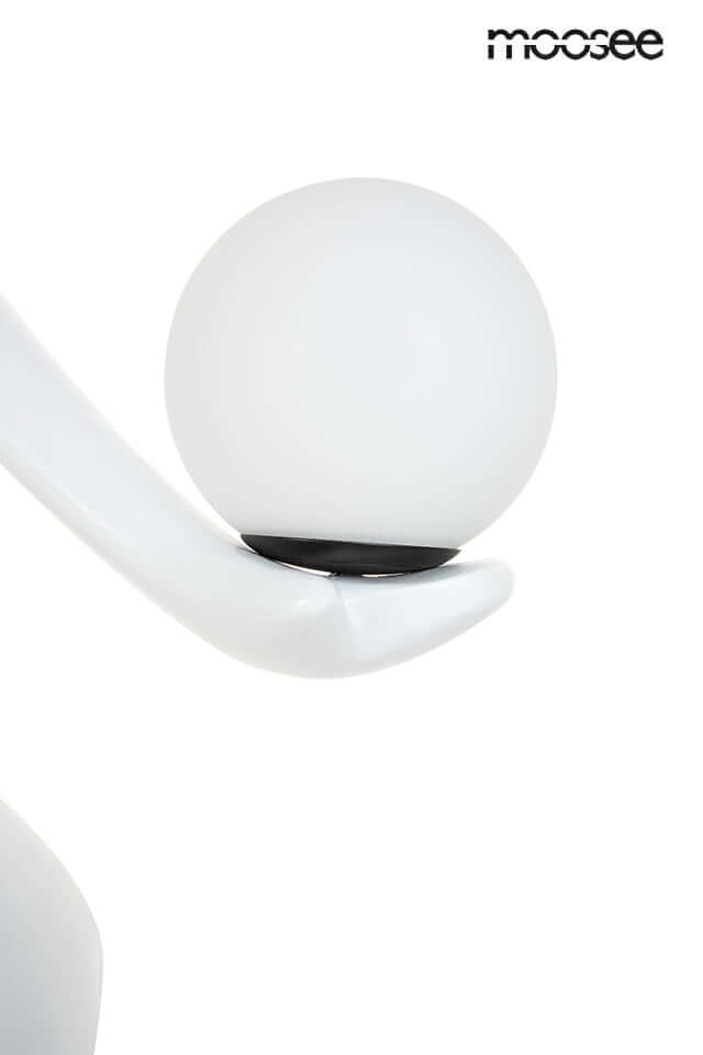 Stojacia lampa Dancing Queen biela