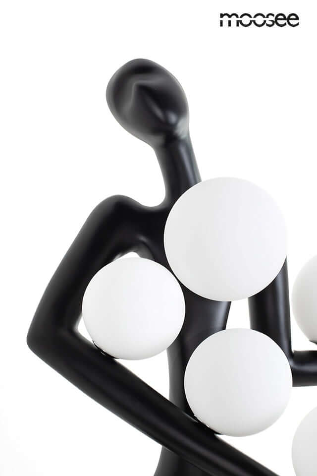 Stojaca lampa Human Dreamer čierna