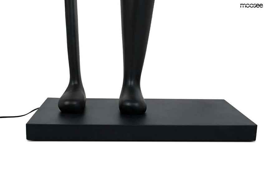 Stojaca lampa Human Dreamer čierna