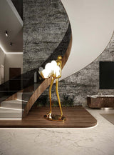 Stojacia lampa Human Gold Premium