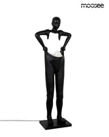 Stojacia lampa Human Houdini čierna