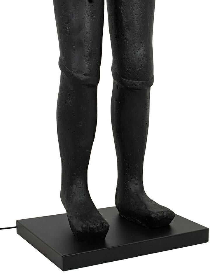 Stojacia lampa Human Houdini čierna