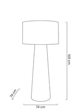 Stojacia lampa Kas 160