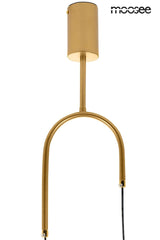 Závesná lampa Acustica zlatá