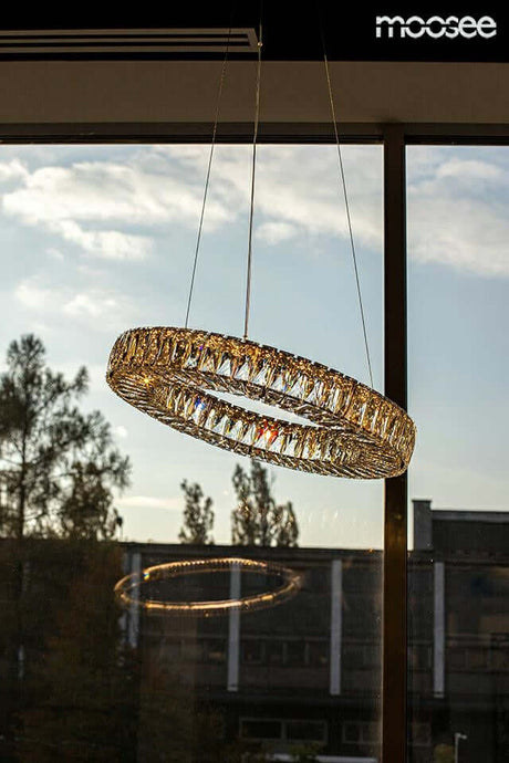 Závesná lampa Allisia 80 zlatá