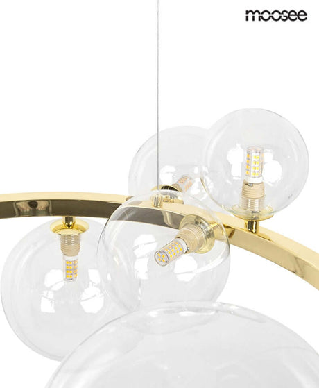 Závesná lampa Alure 85 zlatá