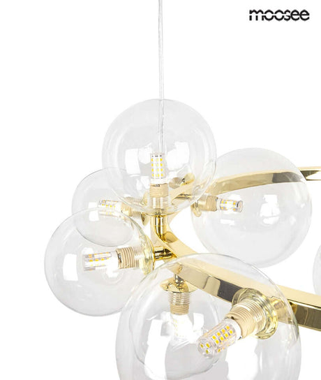Závesná lampa Alure 85 zlatá
