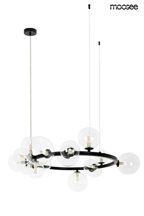 72. Závesná lampa Alure 85 čierna