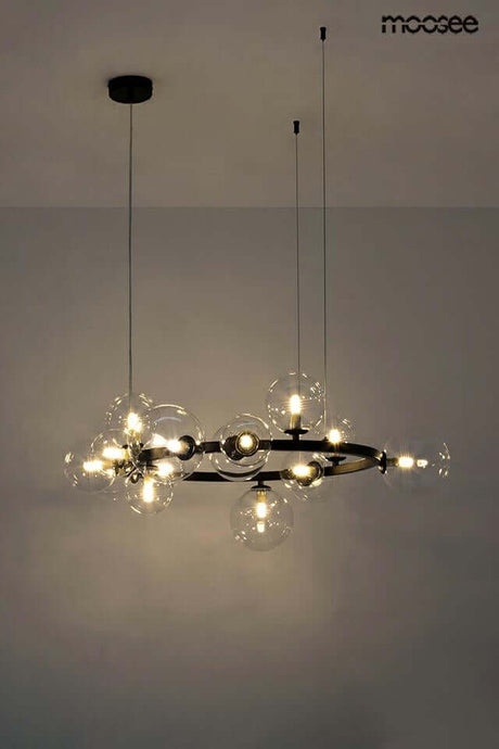 72. Závesná lampa Alure 85 čierna