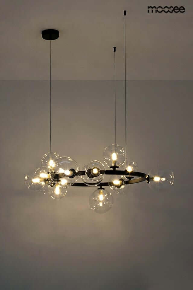 72. Závesná lampa Alure 85 čierna