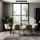 75. Závesná lampa Alure Line 120 čierna