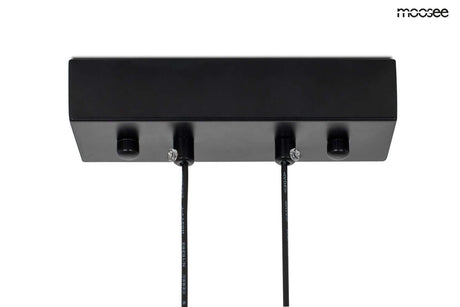 Závesná lampa Alure Line Twin 90 čierna