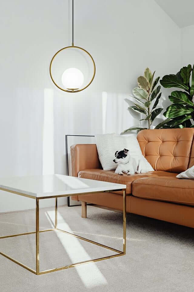 Závesná lampa Aurelia 25 zlatá