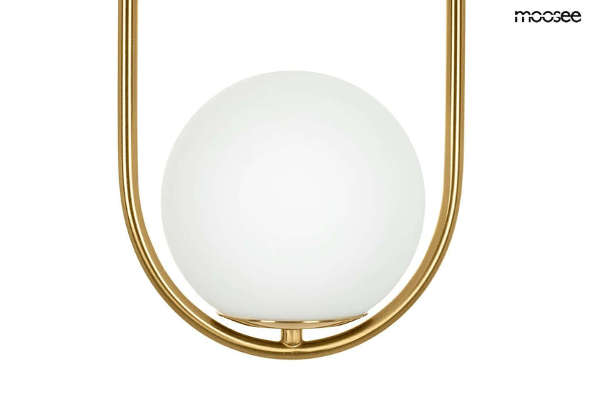 Závesná lampa Aurelia Twin zlatá