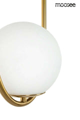 Závesná lampa Aurelia Twin zlatá