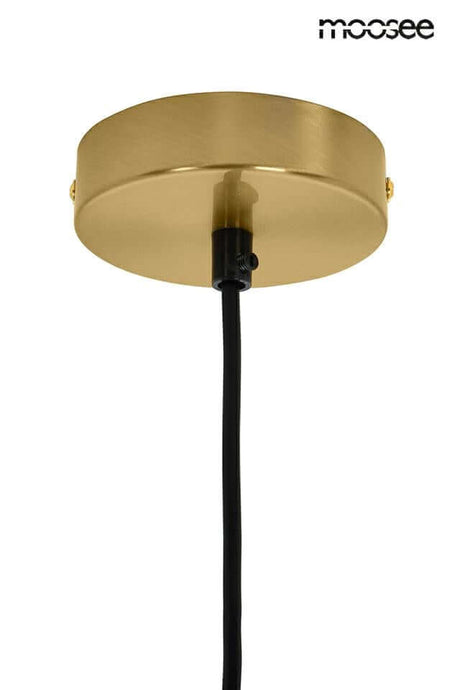 Závesná lampa Aurelia Twin zlatá