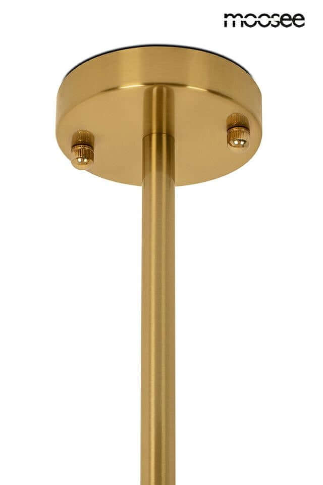 Závesná lampa Bacardi zlatá