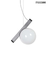 Závesná lampa Balance grafit