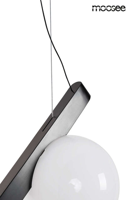 Závesná lampa Balance grafit