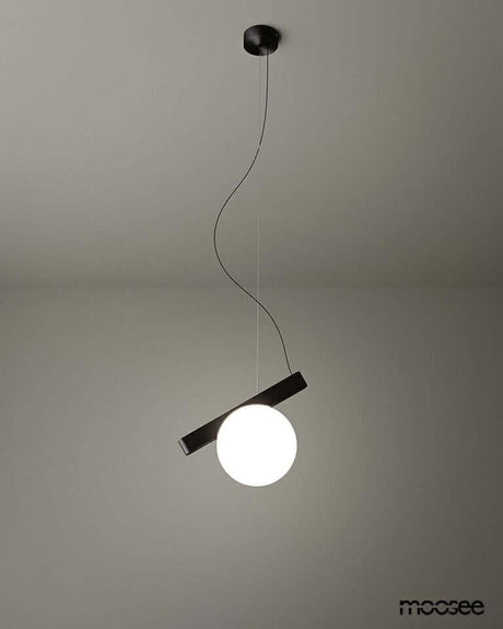 Závesná lampa Balance grafit
