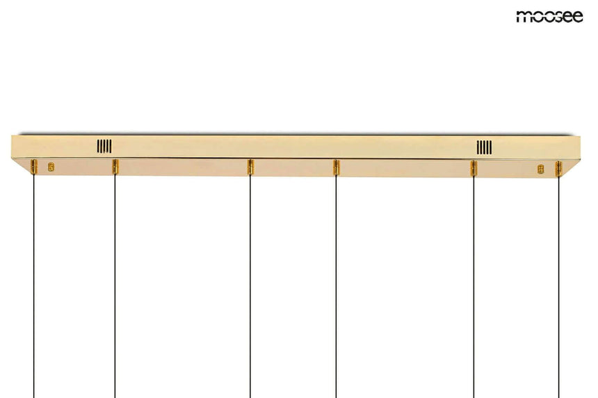 Závesná lampa Bird Line zlatá