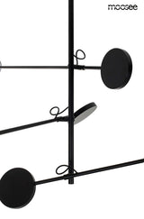 Závesná lampa Bobbie 3 čierna