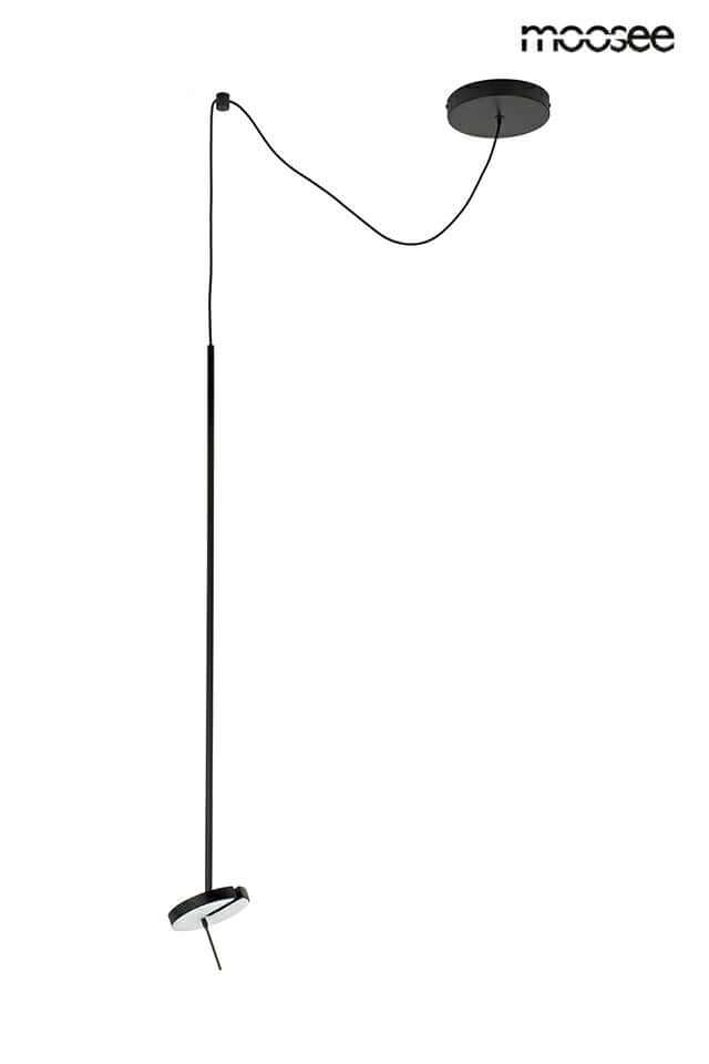 Závesná lampa Bobbie čierna